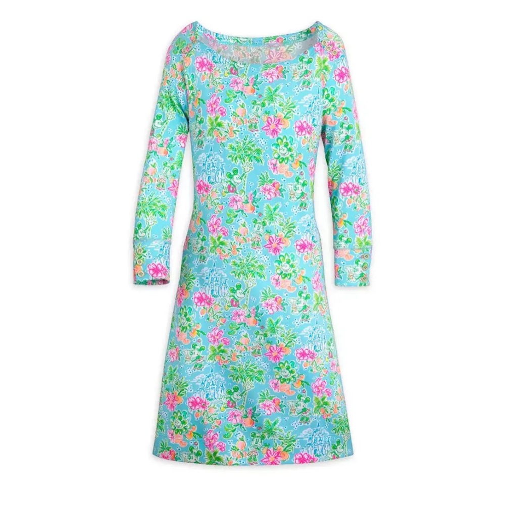 NWT Disney Parks x Lilly Pulitzer Sophie Dress Mickey Minnie Mouse